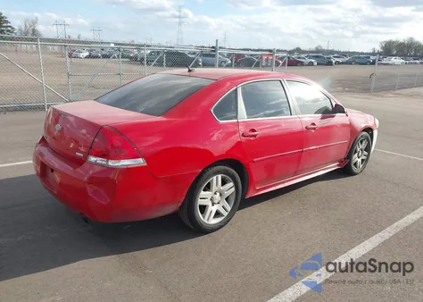 2013 Chevrolet Impala Lt из США, поврежденный, VIN 2G1WG5E3XD1150237